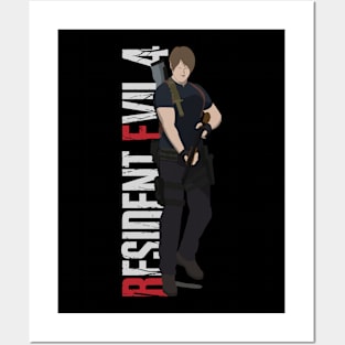Resident Evil 4 Leon Posters and Art